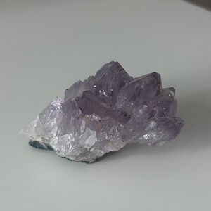 Lilac amethyst cluster crystal
